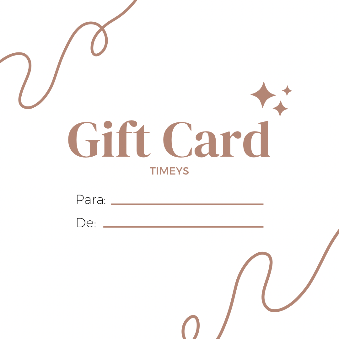 Tarjeta regalo Timeys