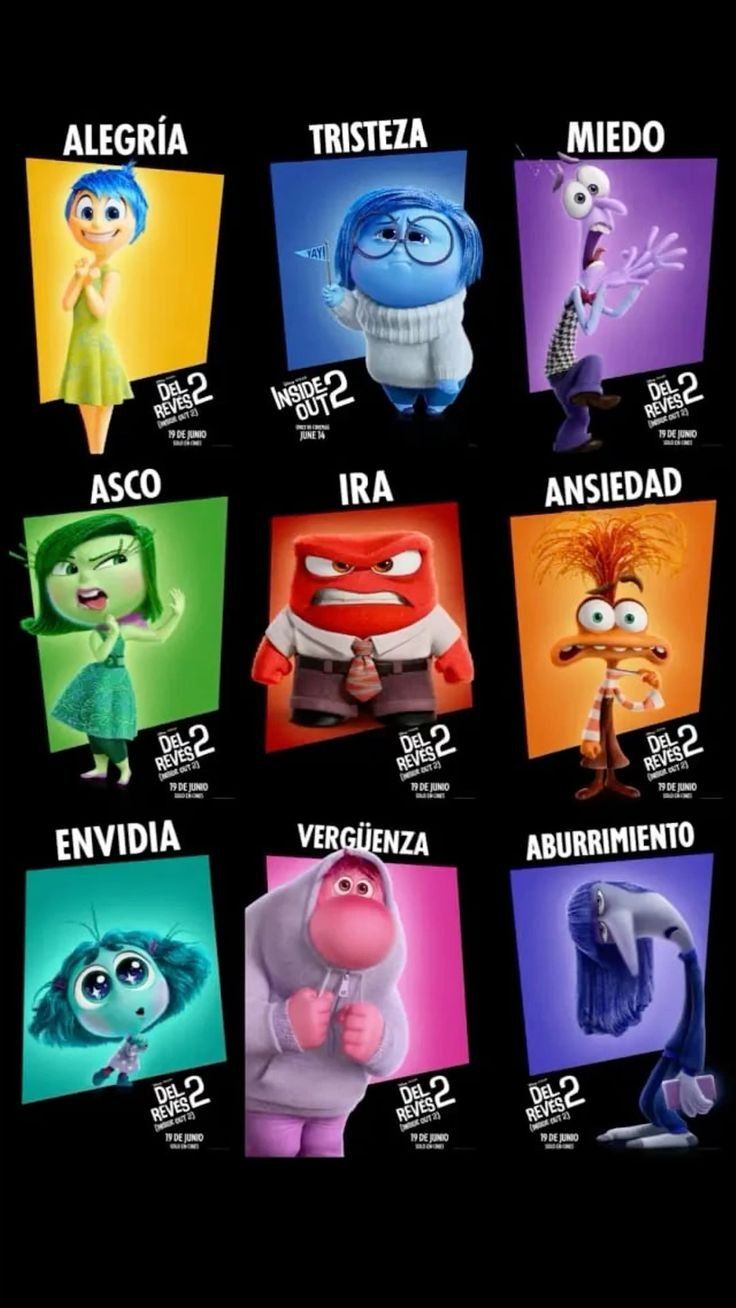 Inside Out Personajes