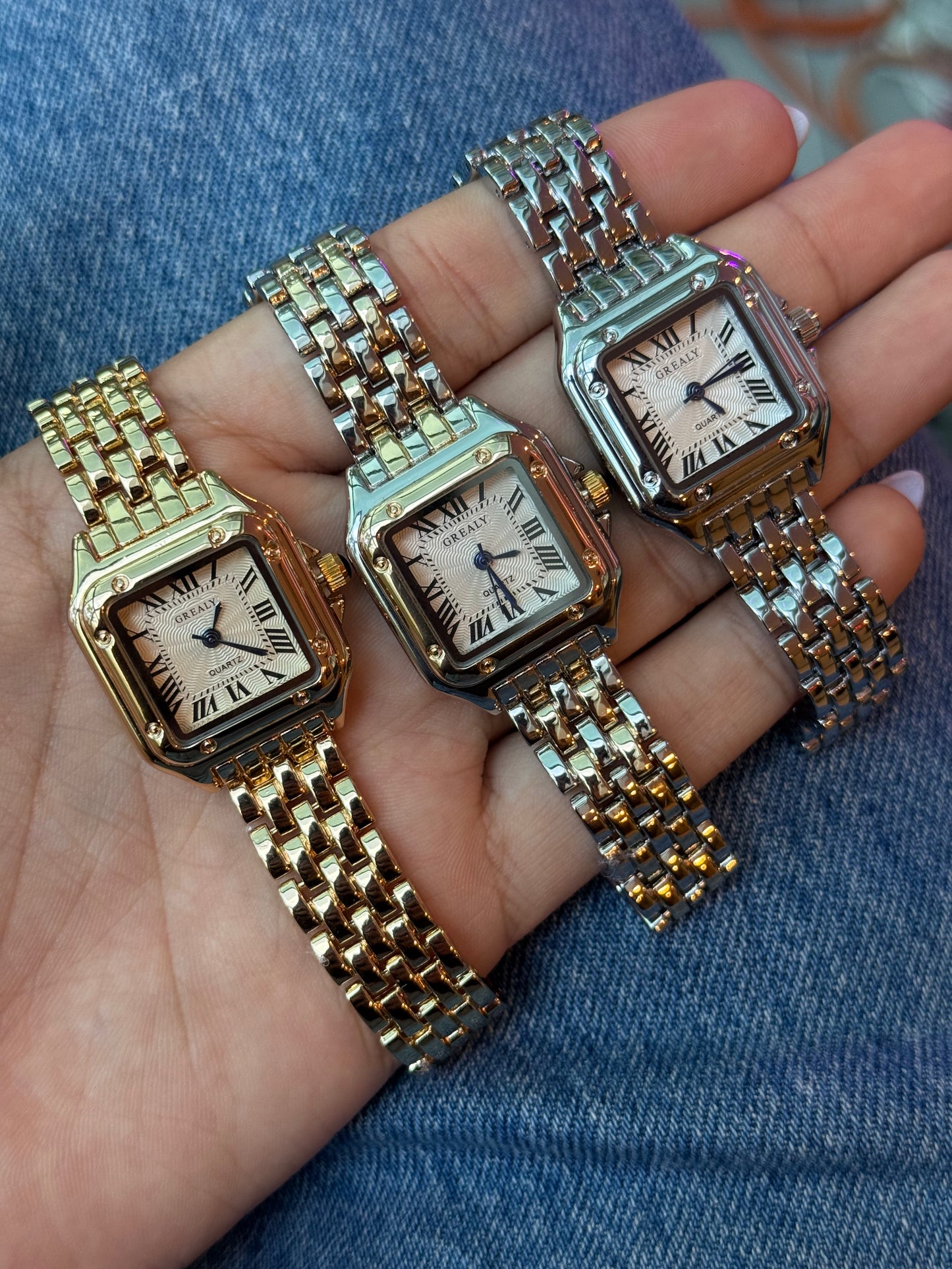 Square Elegance – Silver