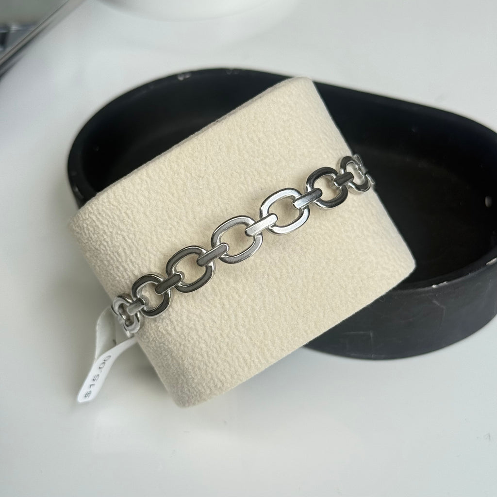 Links Bangle Silver