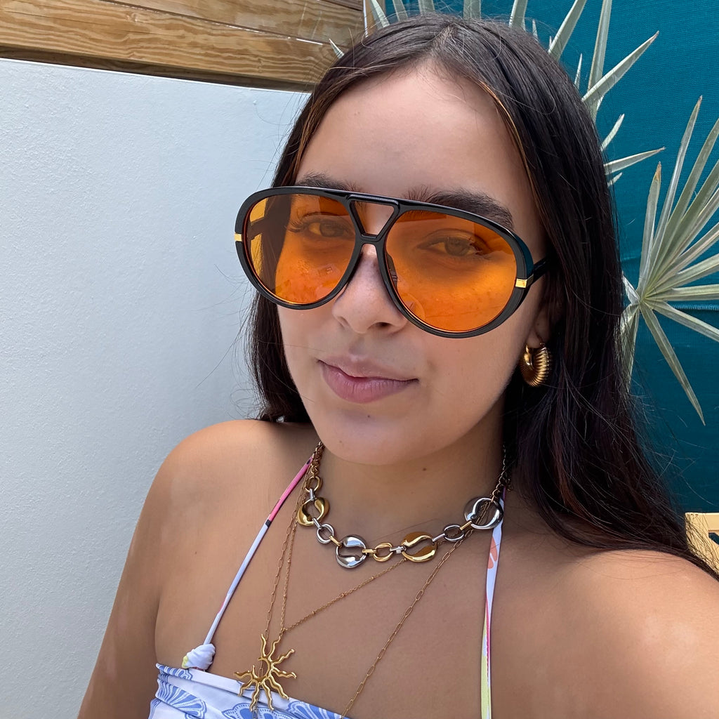 Orange Glasses