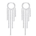 Layer Earrings Silver