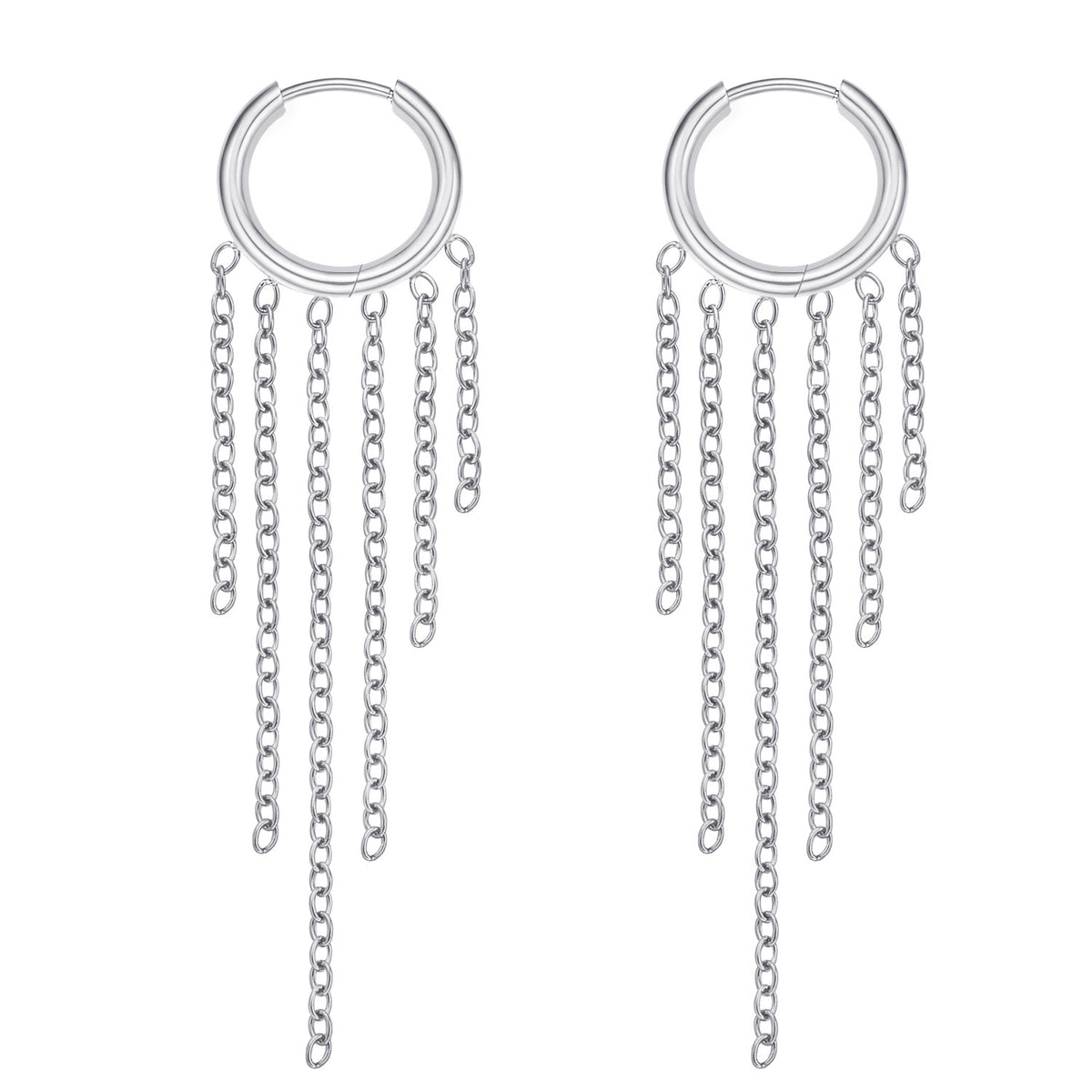 Layer Earrings Silver