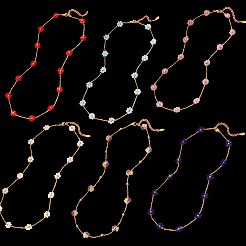 Flowers Necklaces