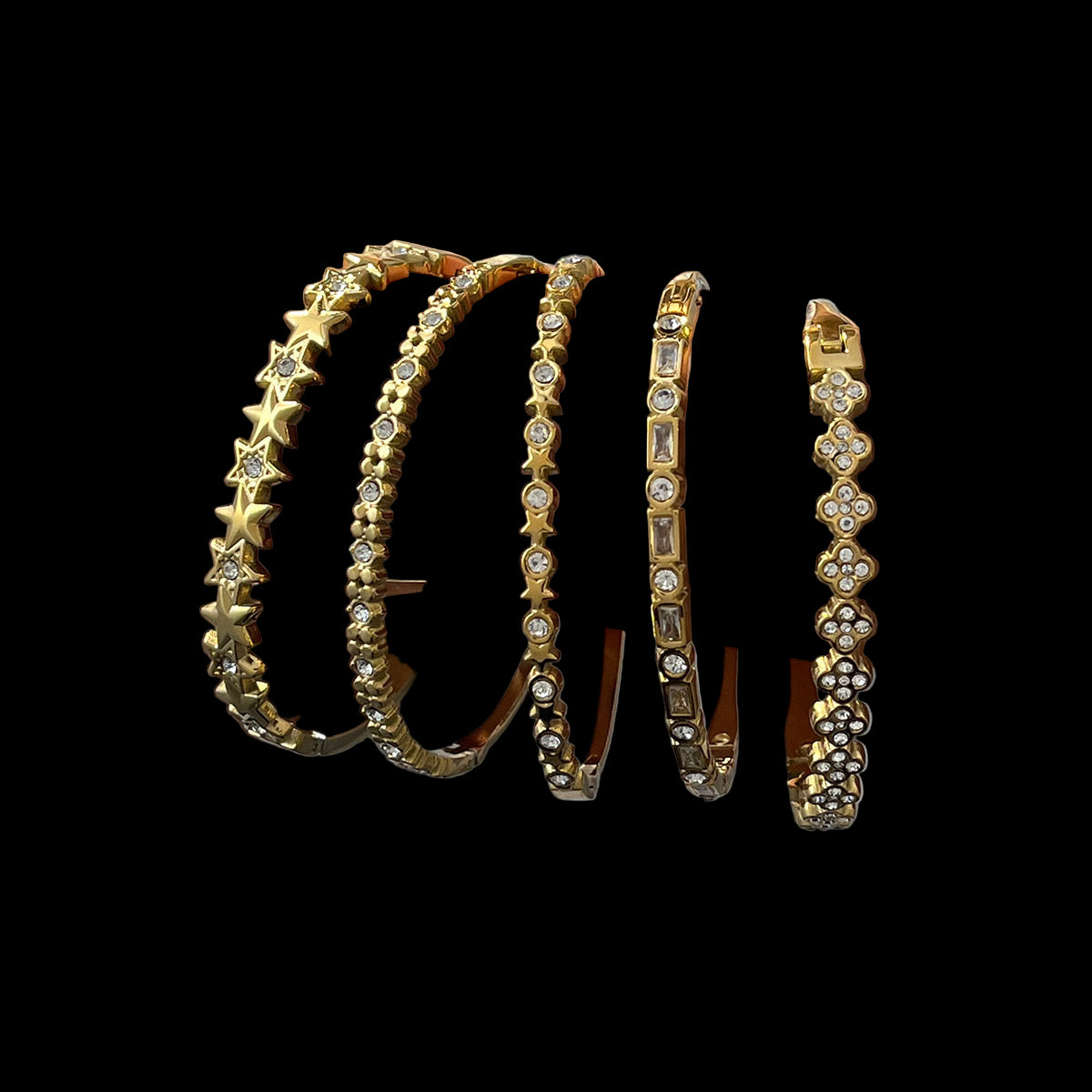 Golden Dreams Bangles