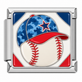 Baseball Boy Charm