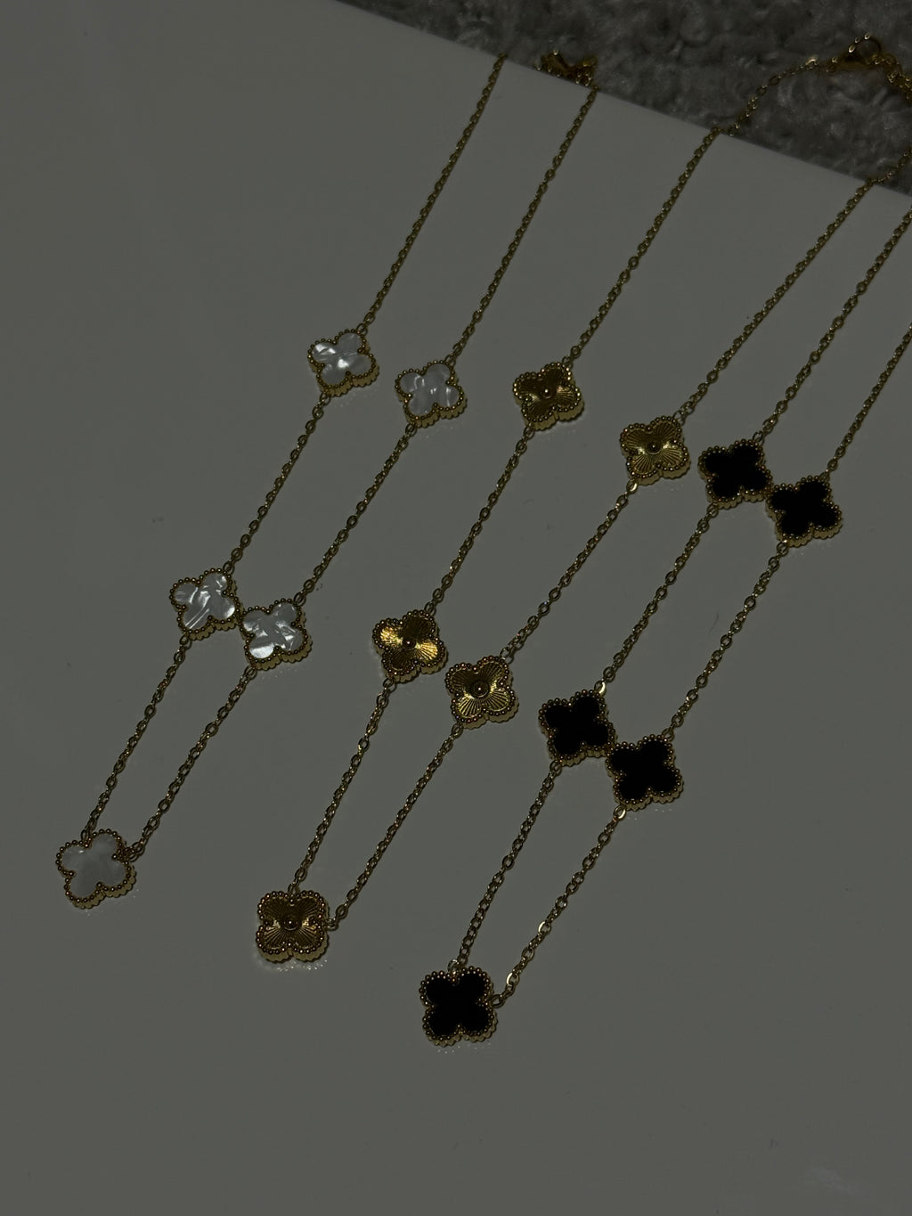 5 Clover Necklaces