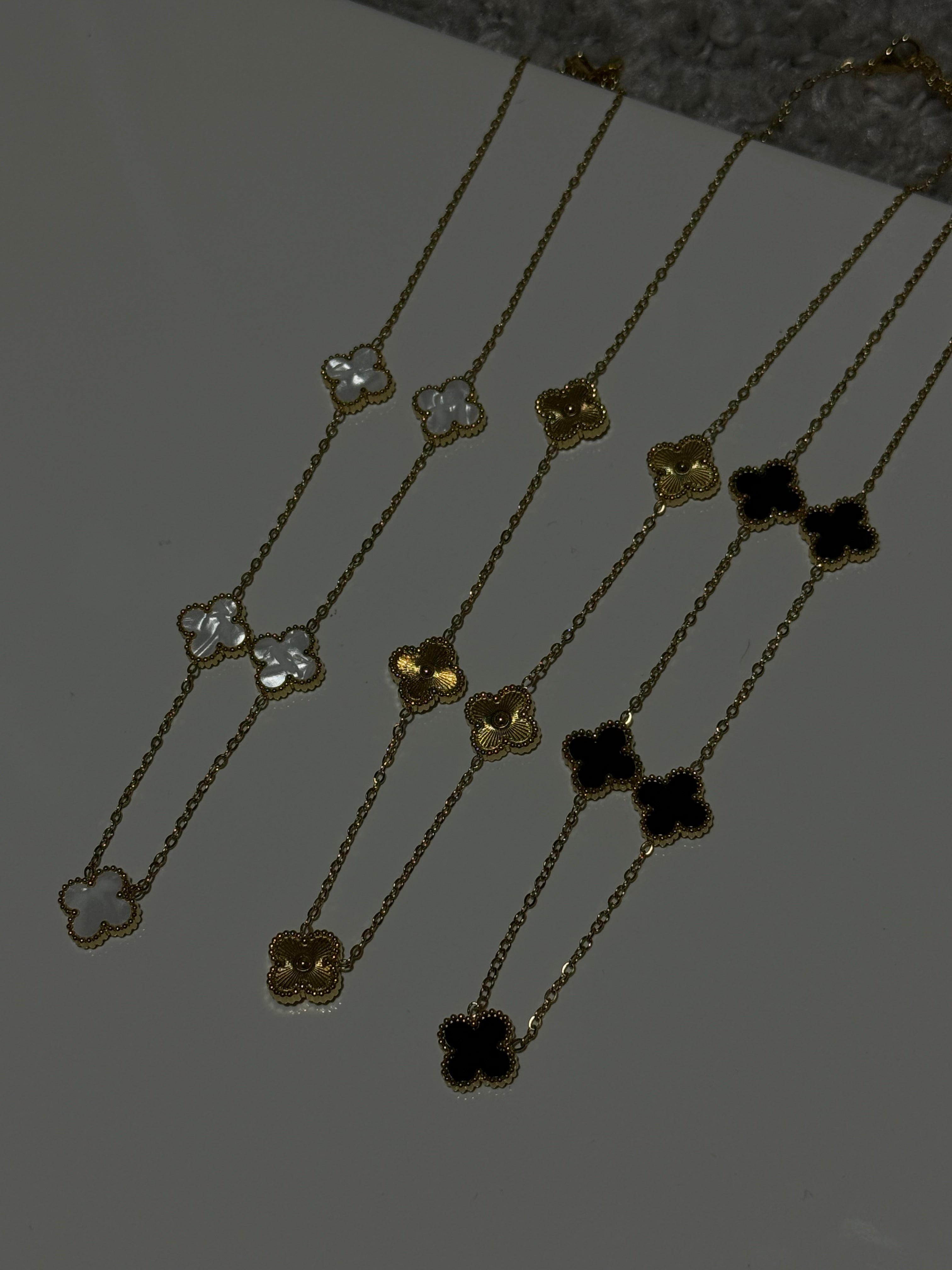 5 Clover Necklaces