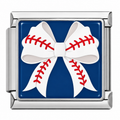 Baseball Girl Charm