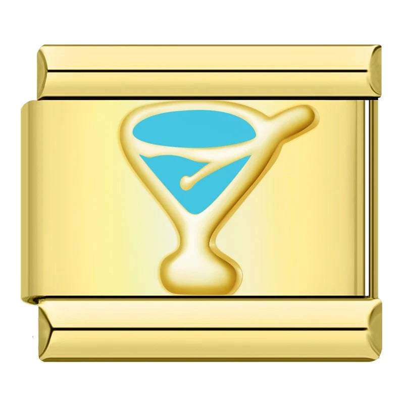 Wine Blue Charm