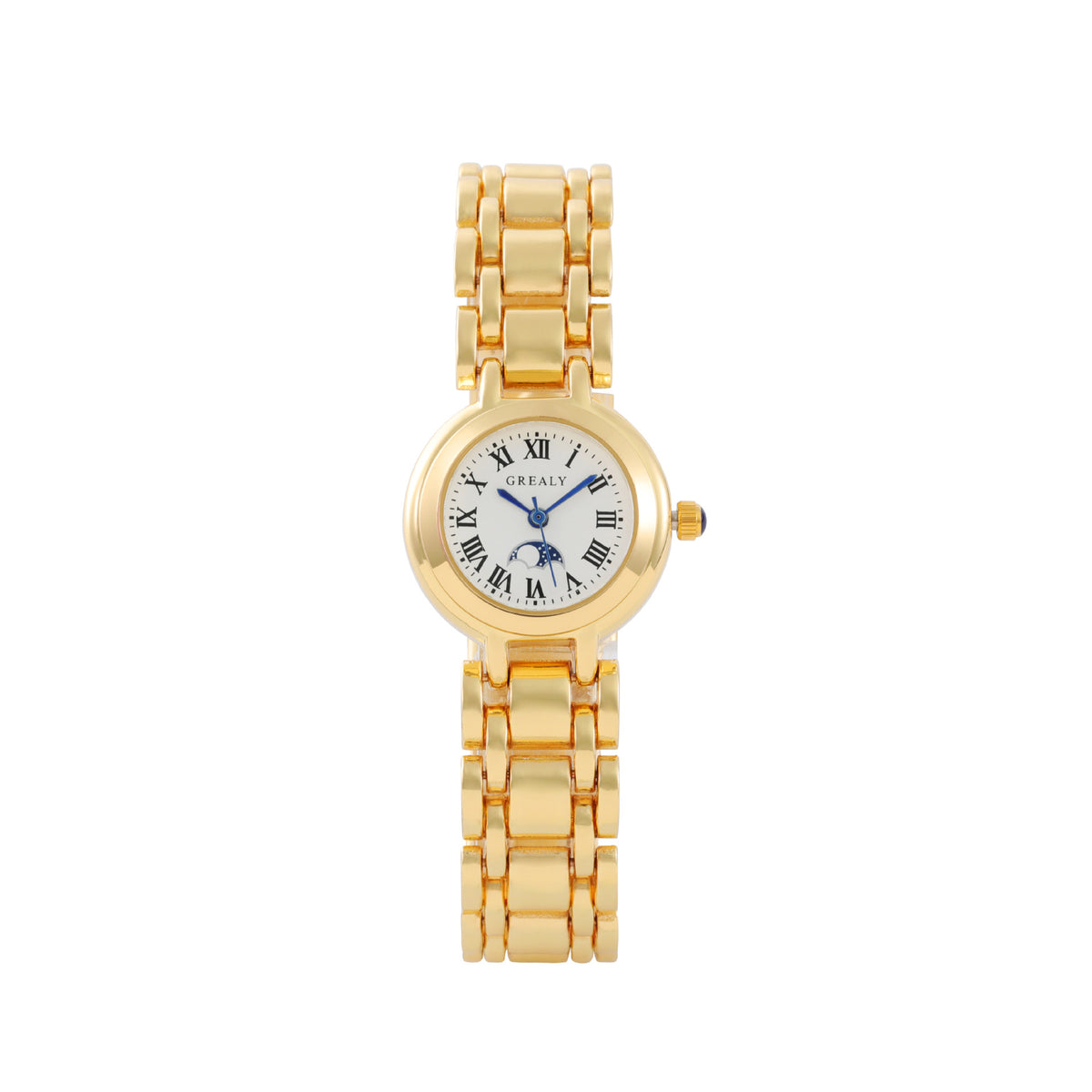 Circle Gold Watch