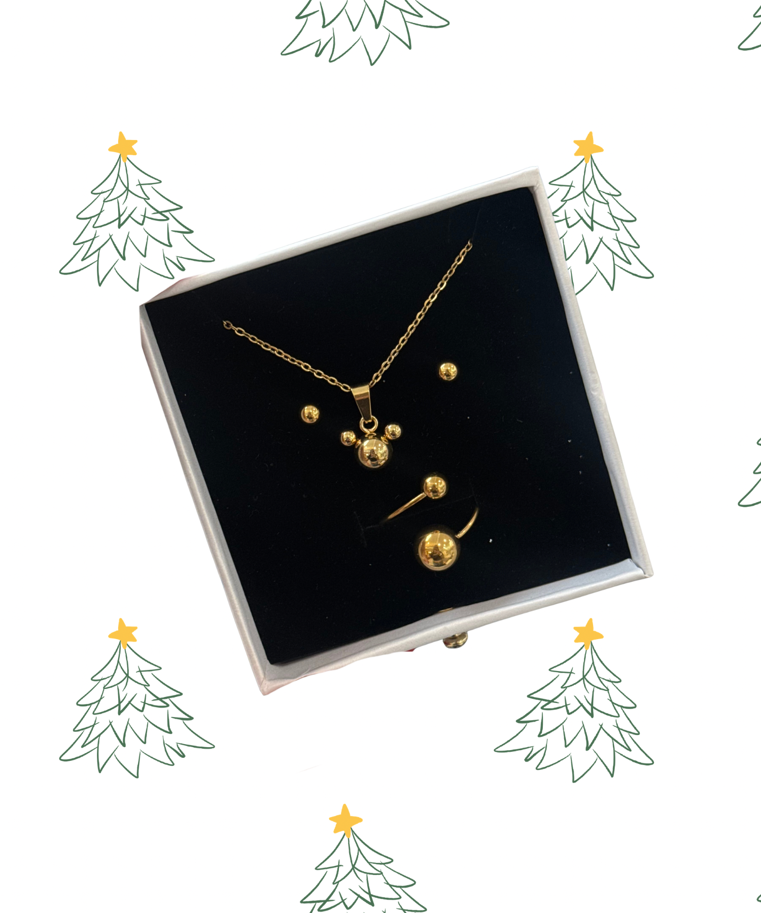 Collar + Pantallas + Sortija