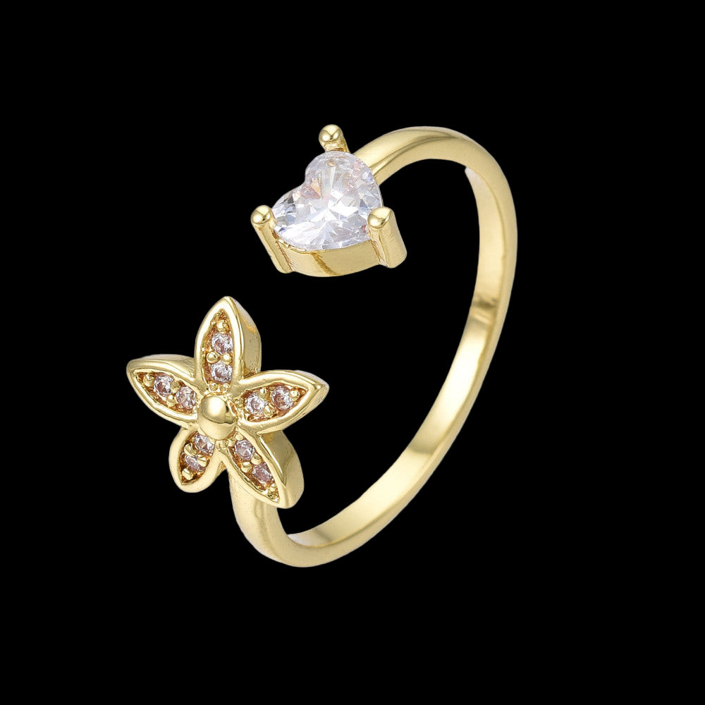 Hearts and Flower