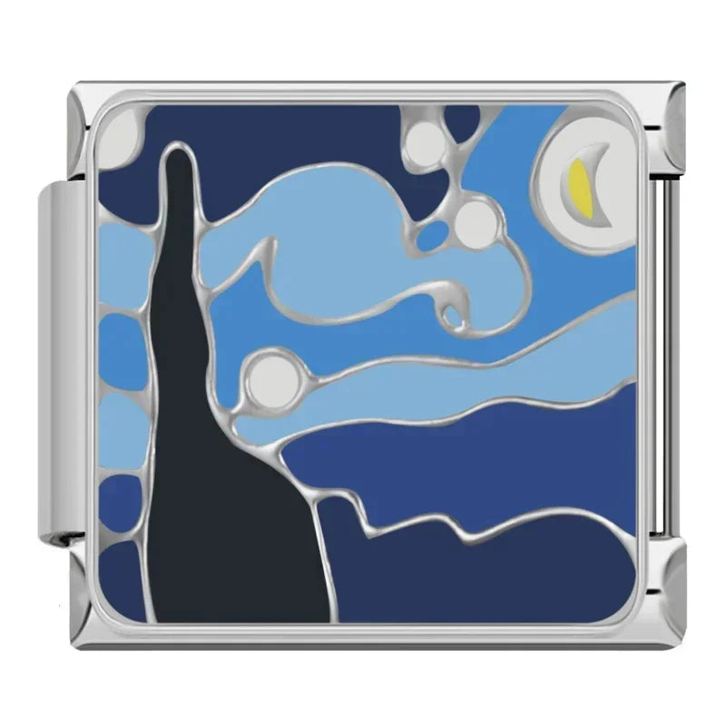 La noche estrellada Charm