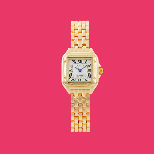 Square Elegance – Gold
