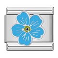Flower Blue Charm