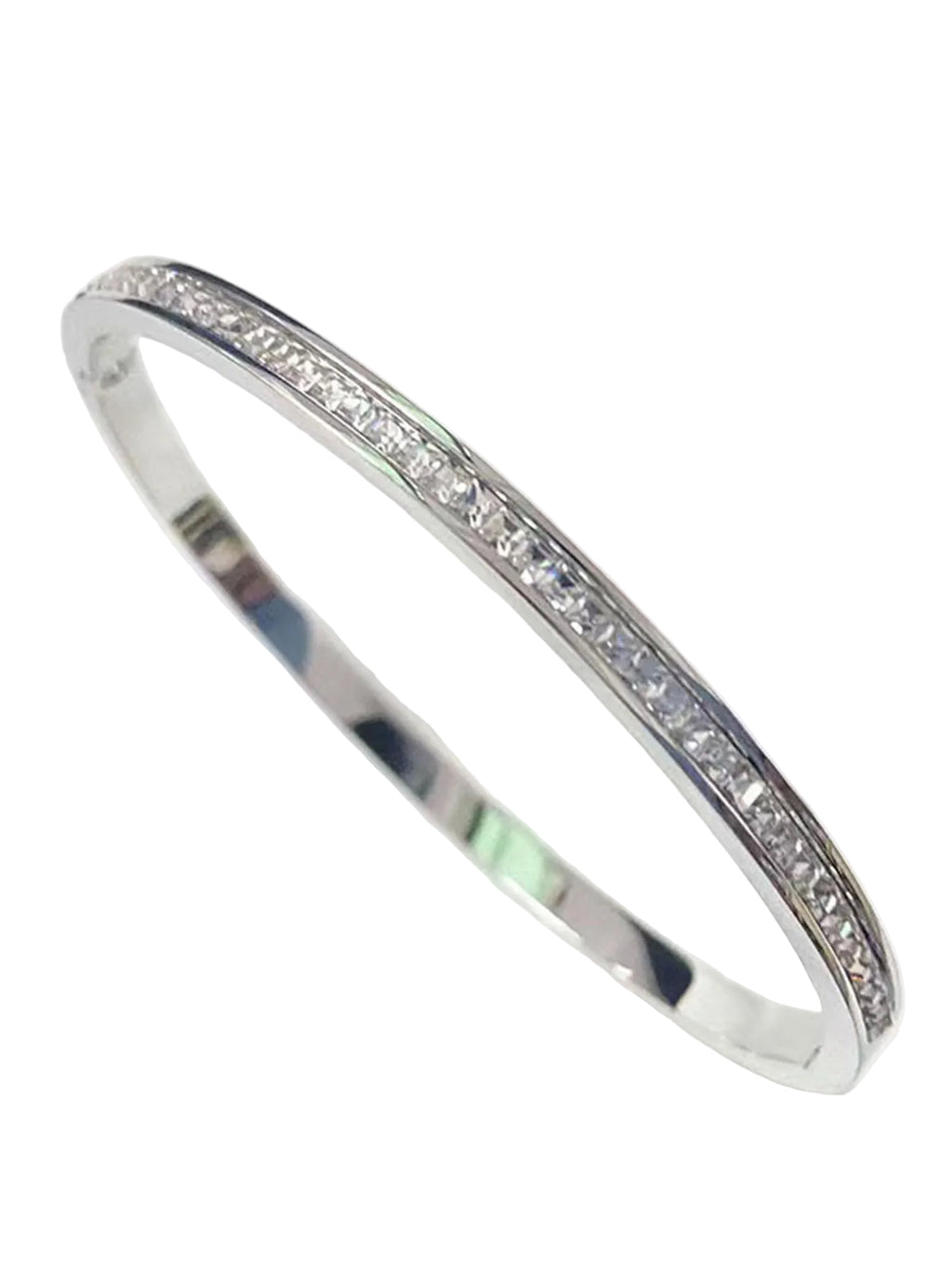 Elegant Bangle Gold and Silver